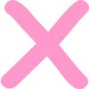 Kleckerliese Letter Sticker 8 cm, Single, Silk-Matte Alphabet Sticker A–Z, Pink view 1