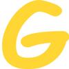 Kleckerliese Letter Sticker G, 8 cm, Yellow view 1