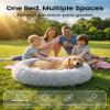 Calming Dog Bed with Removable Washable Cover view 4