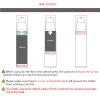ZEOABSY 48-Pack 10 mL White Plastic Airless Cosmetic Pump Bottles, Non-Refillable view 3