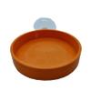 Feeding Bowl with Suction Cup for Shrimp Food Sticks (Orange) view 1