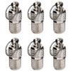 AMATHINGS Dog ID Tags (2 cm Length, 4 Pack, Silver) view 1