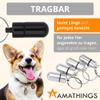 AMATHINGS Dog ID Tags (2 cm Length, 4 Pack, Silver) view 2