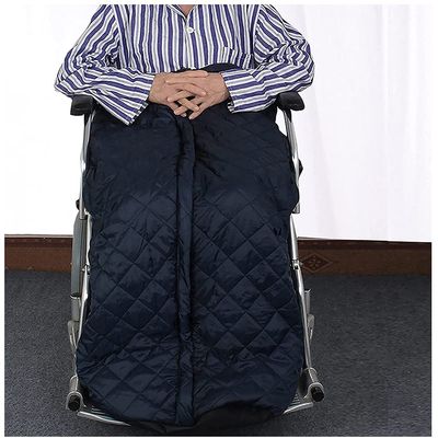 MJZYP Winter Warm Wheelchair Footmuff, Windproof Waterproof Fleece Cover