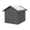 millybo Dog Cave Bed and House, S–XXXL, Koleinen/Oxford, R3 (52 × 46 cm), Light Gray view 3