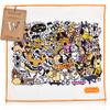 Weserwef XXL Microfiber Glasses Cleaning Cloth, 30 x 30 cm, Funny Dogs view 1