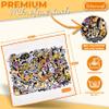 Weserwef XXL Microfiber Glasses Cleaning Cloth, 30 x 30 cm, Funny Dogs view 2