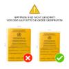 Olgs Jungle Monkey Vaccination Record Cover, 9.3 x 13 cm, Personalized view 2