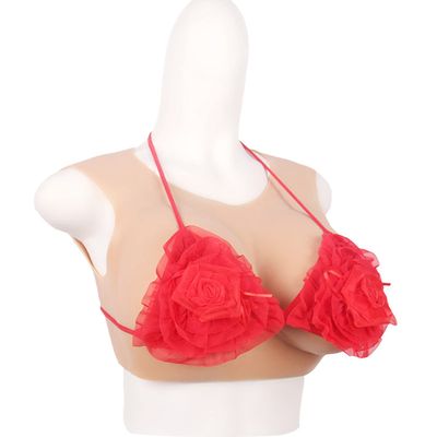WZFANJIJ Silicone Breast Forms, Realistic Breast Prostheses, Color 1 Silkfloss-F