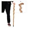 Wooden Walking Cane for Gentlemen, Non-Slip, for Seniors, Fashionable Gift view 2