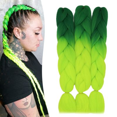 Ombre Braiding Hair Extensions, 3 Bundles