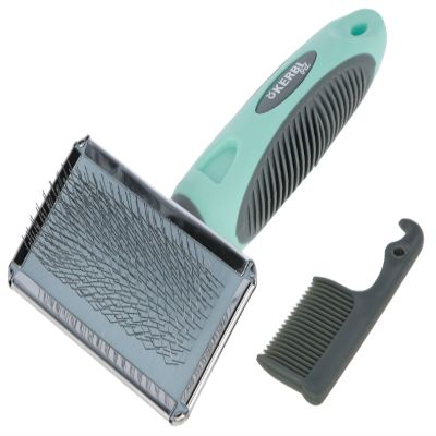 Kerbl Pet Soft Bristle Brush Large, 16 x 9 cm
