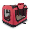 Mobiclinic Bal Dog Carrier, Size S, Foldable, Breathable, Red, Supports up to 8 kg, 50 x 34 x 36 cm view 2