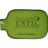 Manutextur Hugo Frosch Personalized Hot Water Bottle, “Nap” Motif – Green, 19.5 x 31.5 cm view 1