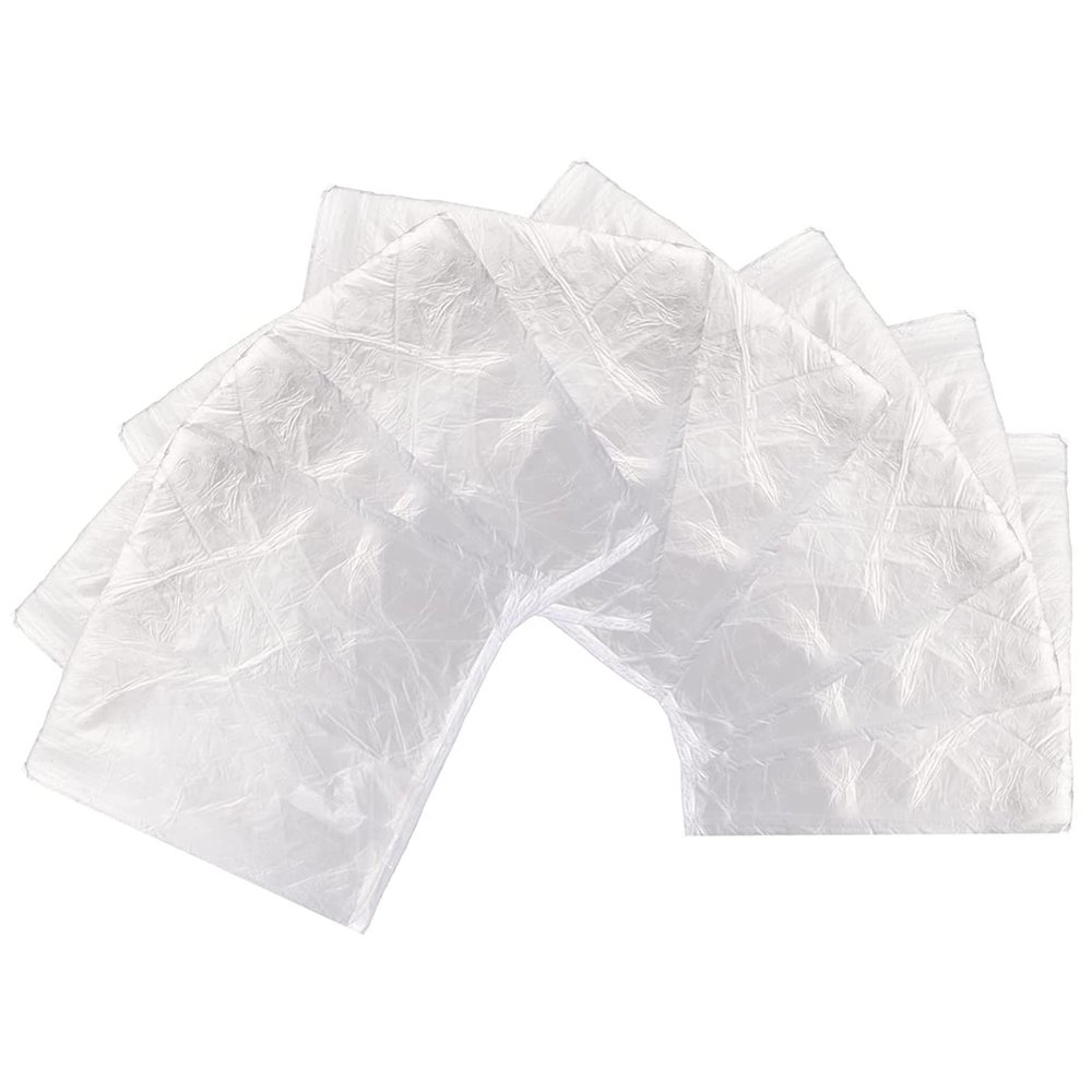 SJASD 50-Pack Disposable PE Body Wrap Liners for Sauna Blankets, 87 x 47 in