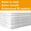SJASD 50-Pack Disposable PE Body Wrap Liners for Sauna Blankets, 87 x 47 in view 3