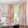 TTBBBB 3D-Printed Blackout Curtain, Golden-Pink Art, W 280 x H 240 cm, Boy and Girl, Thermal Curtain view 2
