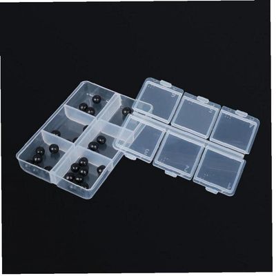TOSSPER Pill Organizer, Transparent Plastic Medicine Box, Tablet Dispenser Storage Case, Portable Travel Box for Vitamins, Fish Oil and Medicine