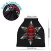 Samurai Black Weapon Skull Baby Car Seat Canopy and Nursing Cover view 3