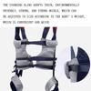 Winter Full-Body Patient Lift Sling, Adjustable Size and Height, Soft Head Support, Size B view 2