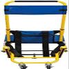 ksamwjf Folding Evacuation Stair Chair, 4-Wheel Medical Transport Chair, 350 lb, Quick Release view 4