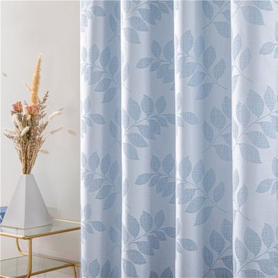QIAOH Patterned Blackout Curtain, 107 x 138 cm, Thermal Insulated, for Bedroom and Kids' Room