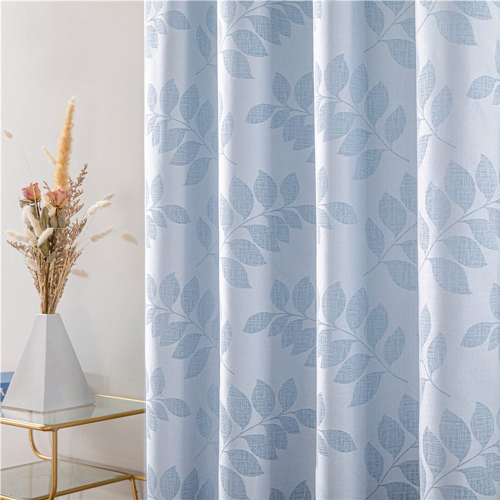 QIAOH Patterned Blackout Curtain, 107 x 138 cm, Thermal Insulated, for Bedroom and Kids' Room