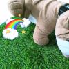 Yumech 2Pcs Artificial Pet Pee Grass Mat view 2