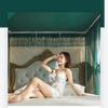 Luxury Palace Bed Canopy Curtains, European-Style Double-Layer Princess Canopy view 4