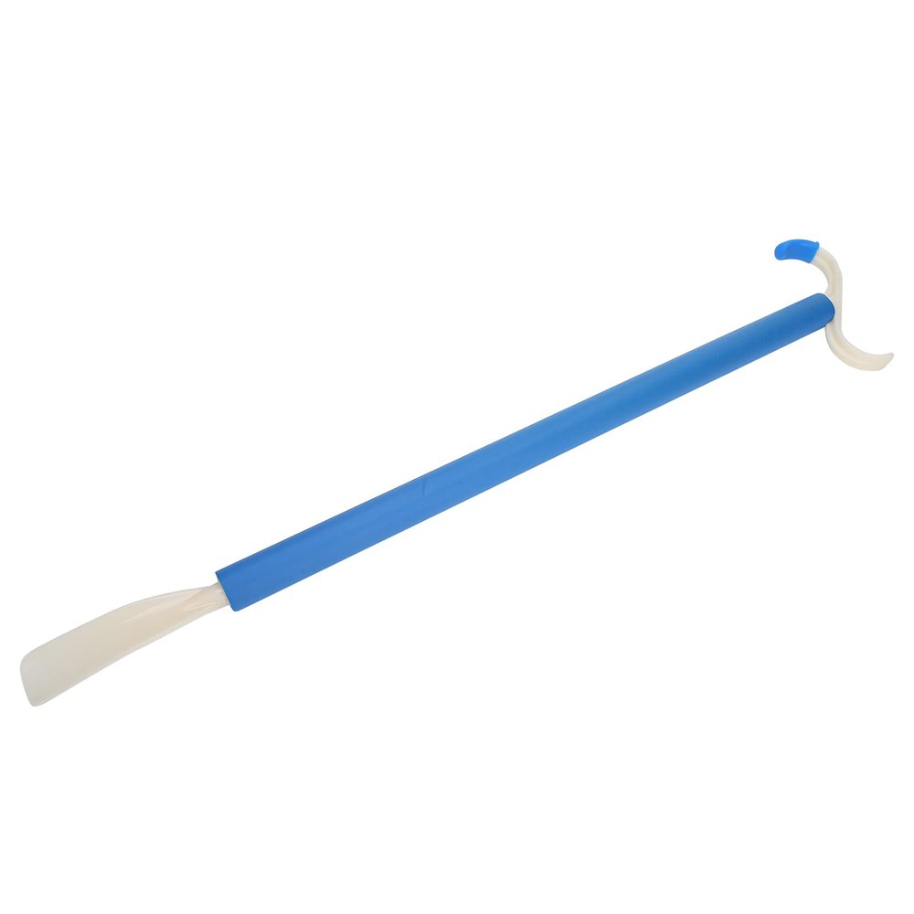 Dressing Aid Stick with S-Shaped Hook and Long Handle