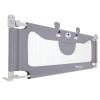HENGMEI 200 cm Bed Rail, Adjustable Bed Guard for Babies and Children (Small Brown) view 1