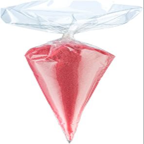 Fruity Melon Exfoliating Salt - 300 g in a Transparent Polka-Dot Bag - Set of 6