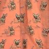 GFM Chihuahua Scarf with Animal Print, Salmon, 42 view 2
