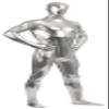 Aniler Unisex Metallic Shiny Zipper Zentai Stretch Costume, Cosplay Full Body (X-Large, Silver) view 3