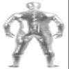 Aniler Unisex Metallic Shiny Zipper Zentai Stretch Costume, Cosplay Full Body (X-Large, Silver) view 4