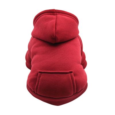 Tonsee Dog Hoodie for Small to Medium Dogs (Red, S)