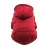 Tonsee Dog Hoodie for Small to Medium Dogs (Red, S) view 1