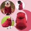 Tonsee Dog Hoodie for Small to Medium Dogs (Red, S) view 2