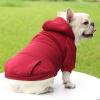 Tonsee Dog Hoodie for Small to Medium Dogs (Red, S) view 3