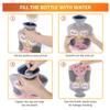 Orange Smiley Hot Water Bottle with Plush Cover, 1000 mL view 2
