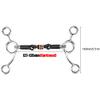 tooloflife Copper Roller Dutch Snaffle Bit, Stainless Steel, 135 mm view 2