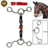 tooloflife Copper Roller Dutch Snaffle Bit, Stainless Steel, 135 mm view 4