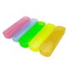 Xiaoyztan Portable Transparent Toothbrush Travel Cases, Multicolor, 5-Pack view 3