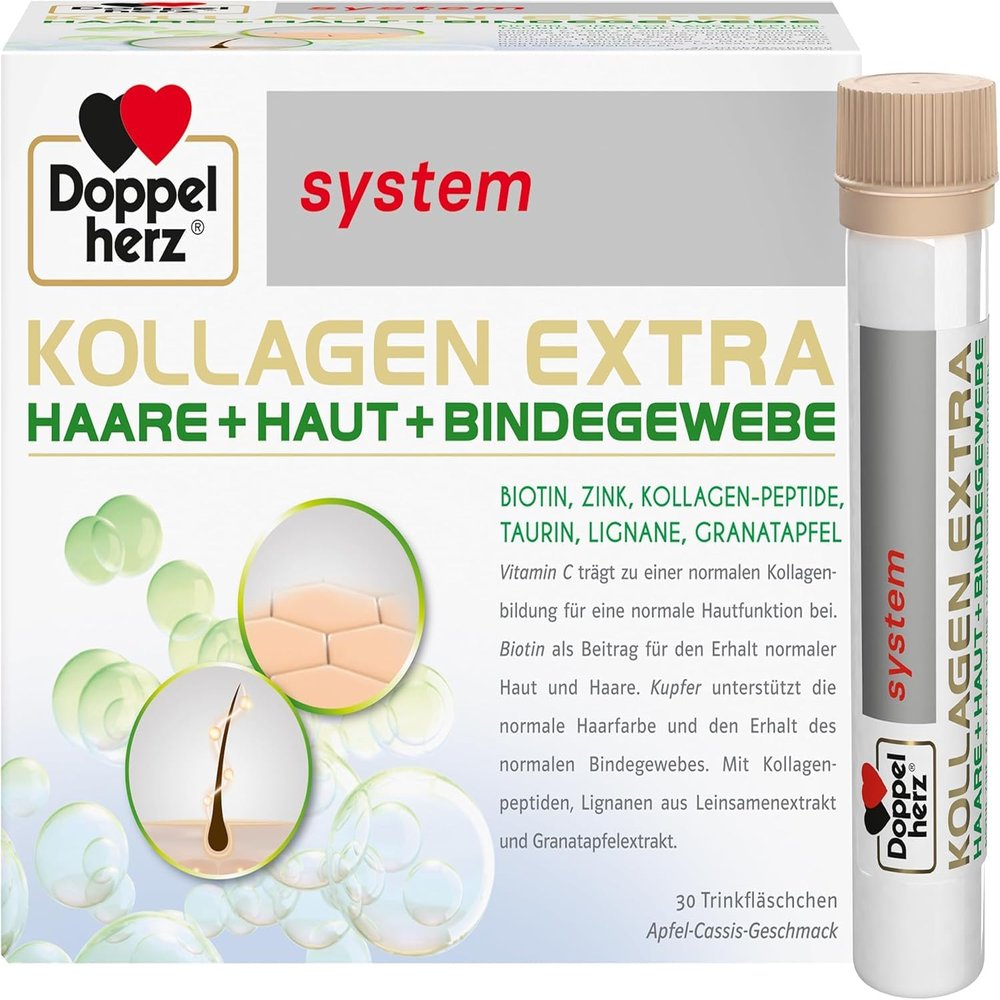 Doppelherz system KOLLAGEN EXTRA - With Vitamin C, Biotin + Zinc