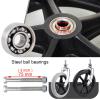 2-Pack Solid Front Caster Wheels for Wheelchairs, 150/170/190 mm view 4