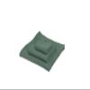 nanito Organic Cotton Musselin Scarf, 120 x 120 cm, Olive Green view 3
