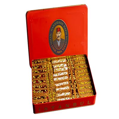 Hafiz Mustafa 1864 Istanbul Turkish Delight, Dessert Snacks, Ottoman Kadaif – Turkish Sweets Tray, Birthday and Christmas Gift Ideas