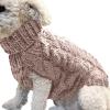 LIANYG Winter-Knit Dog Sweater for Small and Large Dogs, Color A, Size L view 4