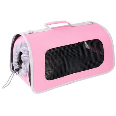 PAPIEEED Pet Carrier Bag, Foldable Travel Handbag with Head-Out Design for Dogs and Puppies