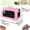 PAPIEEED Pet Carrier Bag, Foldable Travel Handbag with Head-Out Design for Dogs and Puppies view 2